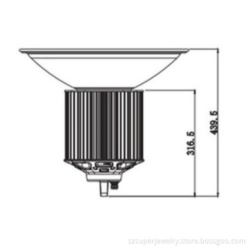 2014 latest style 150W LED high bay light